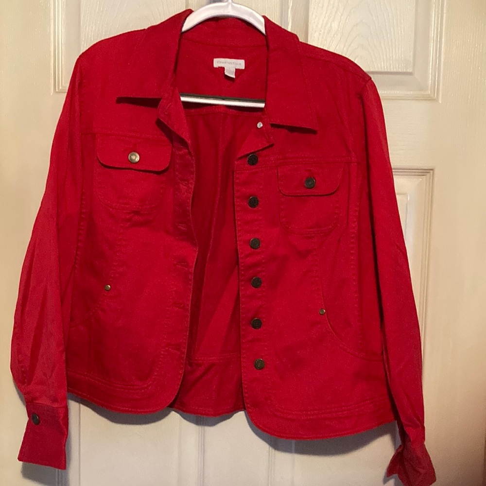 Charter Club Jean jacket size Lg
